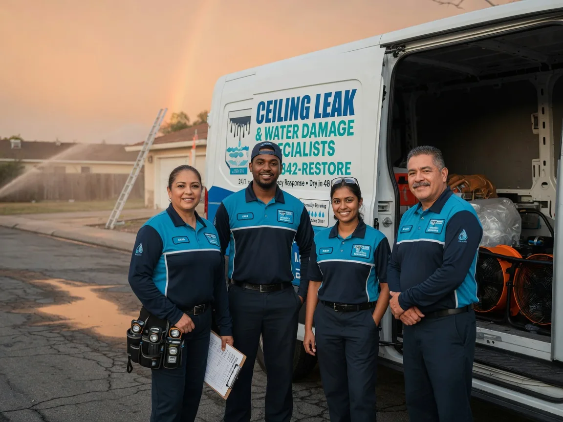 Ceiling Leak Cleanup company in Elma, WA