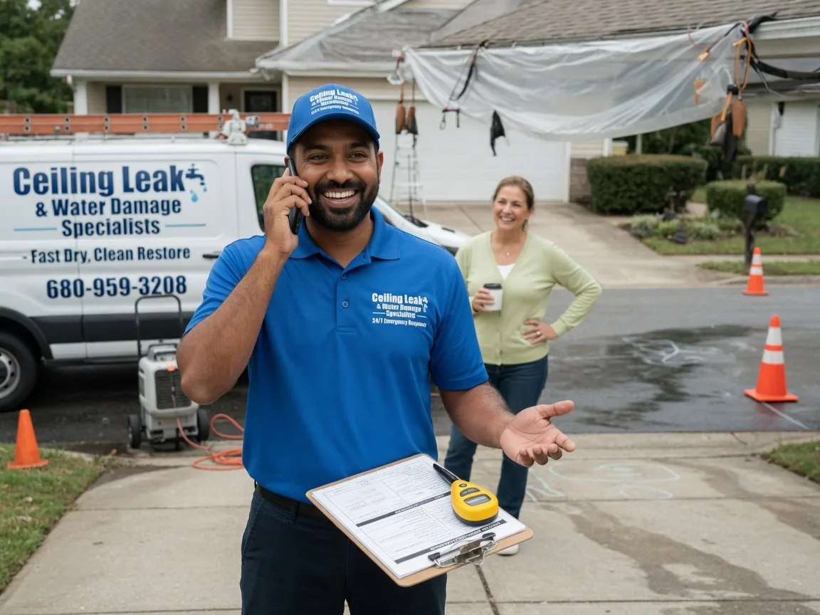 Ceiling Leak Cleanup Elma, WA FAQs